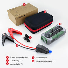 Portable Emergency Starting Power Supply For Automobiles